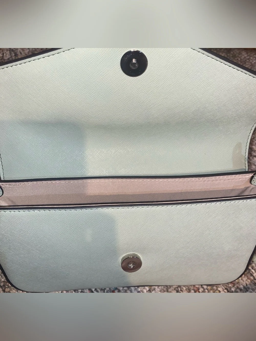 Nine West Light Mint Bag with Chain
